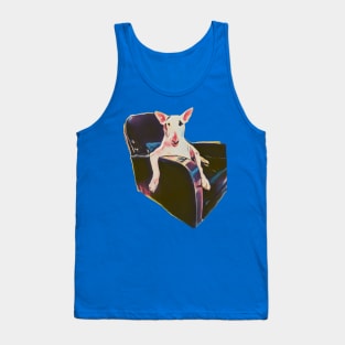 Bull Terrier Chair Tank Top